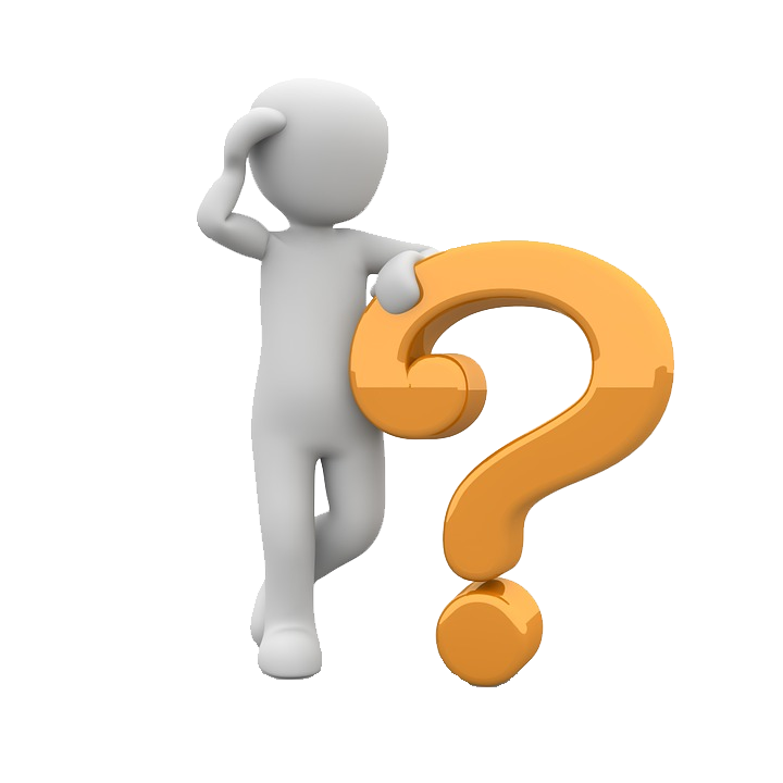 Bonhomme avec point d'interrogation